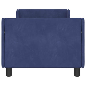 Struttura letto bambini con testata Blu Polizia 80 x 160 cm 42010863