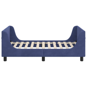 Struttura letto bambini con testata Blu Polizia 80 x 160 cm 42010863