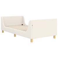Struttura letto bambini con testata Crema 80 x 200 cm 42010864