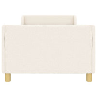 Struttura letto bambini con testata Crema 80 x 200 cm 42010864