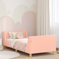Struttura letto bambini con testata Rosa 80 x 200 cm 42010865