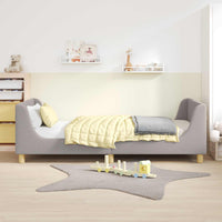 Struttura letto bambini con testata Grigio chiaro 80 x 200 cm