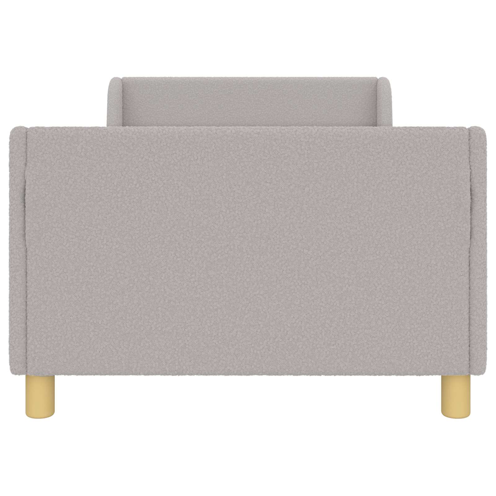 Struttura letto bambini con testata Grigio chiaro 80 x 200 cm