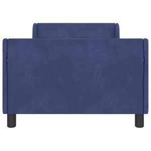Struttura letto bambini con testata Blu Polizia 80 x 200 cm 42010873