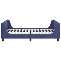 Struttura letto bambini con testata Blu Polizia 80 x 200 cm 42010873