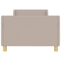 Struttura letto bambini con testata Grigio chiaro 90 x 190 cm 42010876