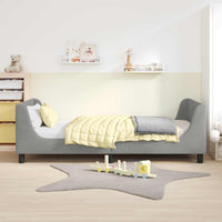 Struttura letto bambini con testata Grigio chiaro 90 x 190 cm 42010877