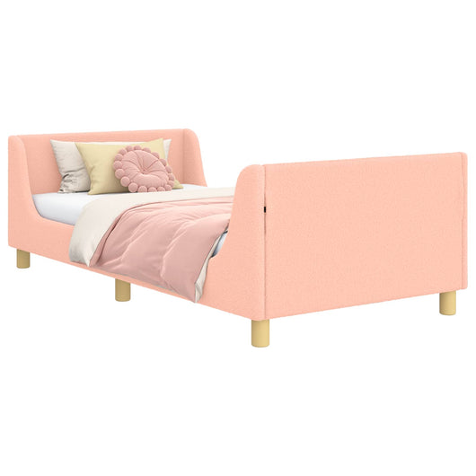 Struttura letto bambini con testata Rosa 90 x 200 cm 42010885