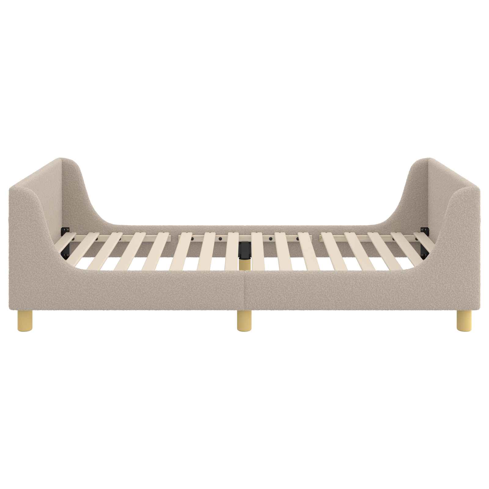 Struttura letto bambini con testata Grigio chiaro 90 x 200 cm 42010886