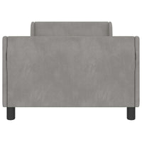 Struttura letto bambini con testata Grigio chiaro 90 x 200 cm 42010887