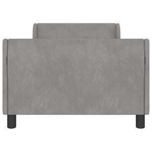 Struttura letto bambini con testata Grigio chiaro 90 x 200 cm 42010887