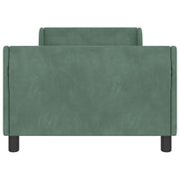 Struttura letto bambini con testata Verde Mare 90 x 200 cm 42010892