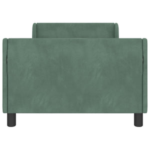 Struttura letto bambini con testata Verde Mare 90 x 200 cm 42010892
