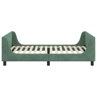 Struttura letto bambini con testata Verde Mare 90 x 200 cm 42010892