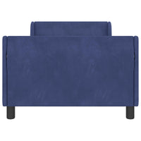 Struttura letto bambini con testata Blu Polizia 90 x 200 cm 42010893