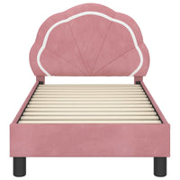 Struttura letto per bambini con testata Rosa 70 x 140 cm 42010897