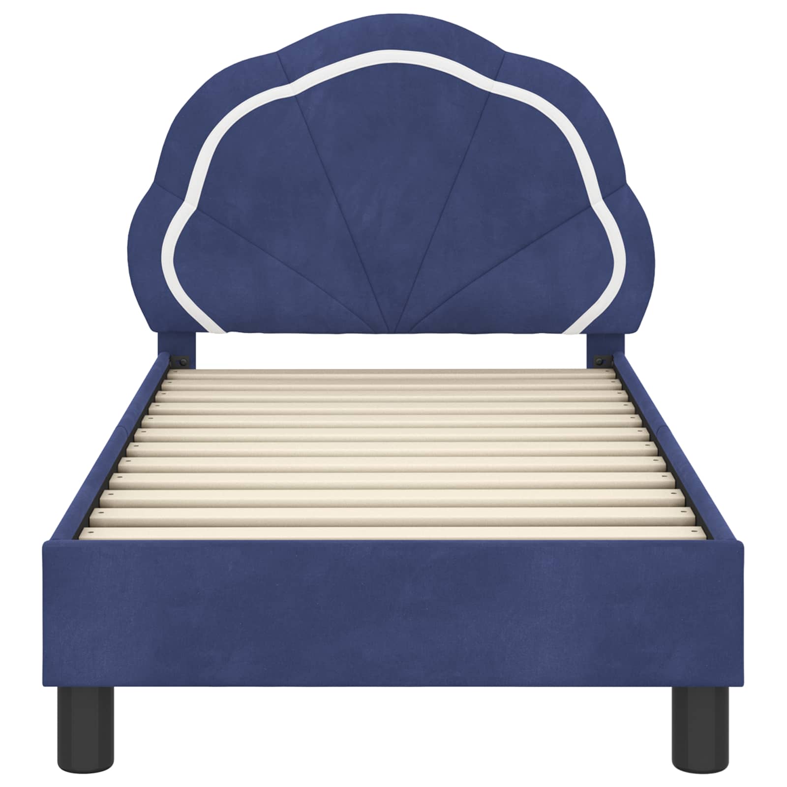 Struttura letto per bambini con testata Blu Polizia 70 x 140 cm 42010900