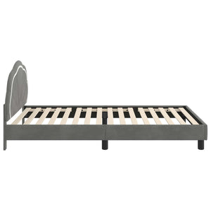 Struttura letto bambini con testata Grigio scuro 80 x 200 cm 42010909