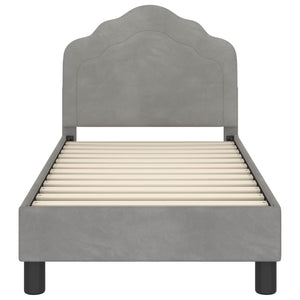 Struttura letto per bambini con testata Grigio chiaro 42010929