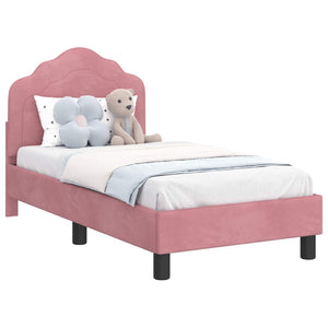 Struttura letto per bambini con testata Rosa 70 x 140 cm 42010932