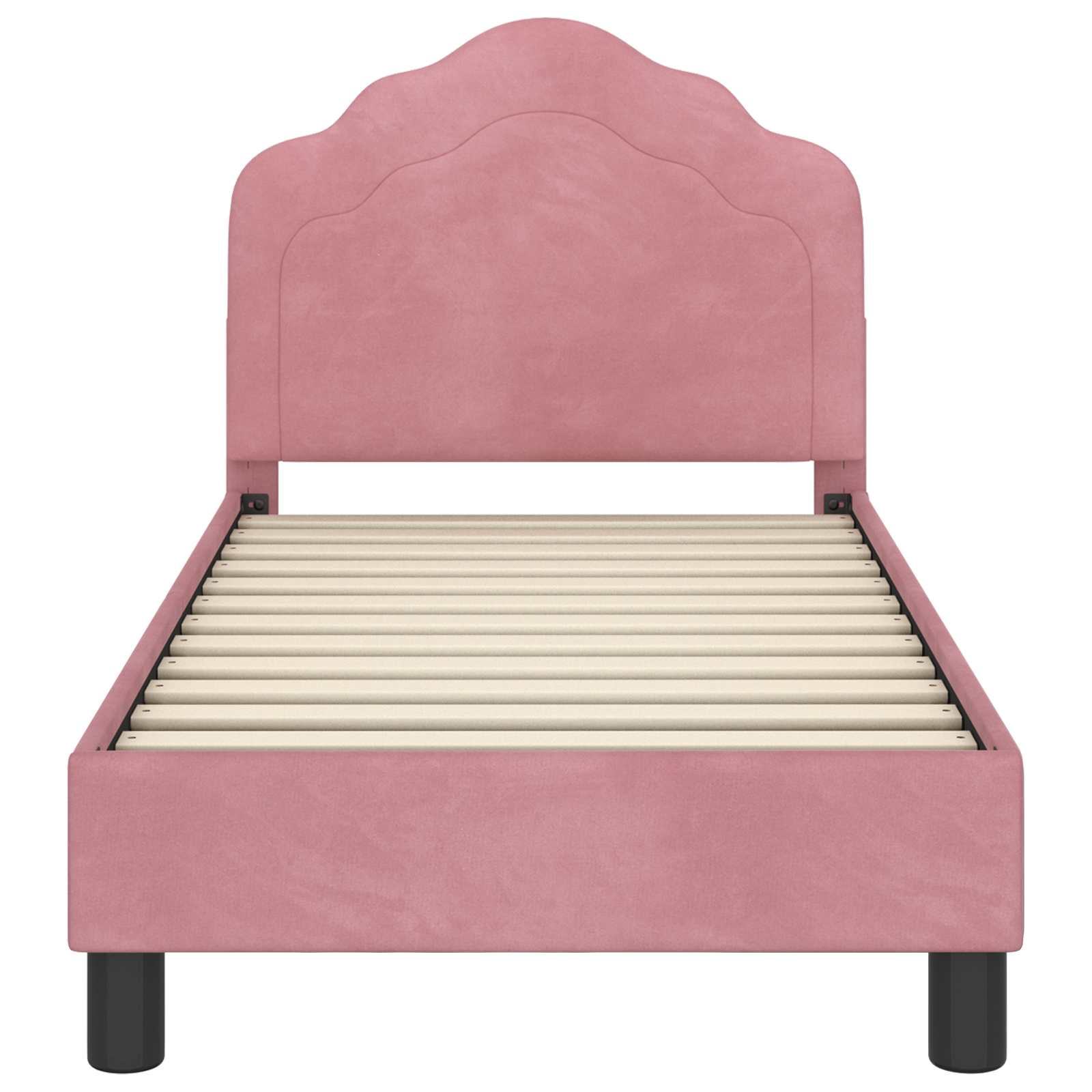 Struttura letto per bambini con testata Rosa 70 x 140 cm 42010932
