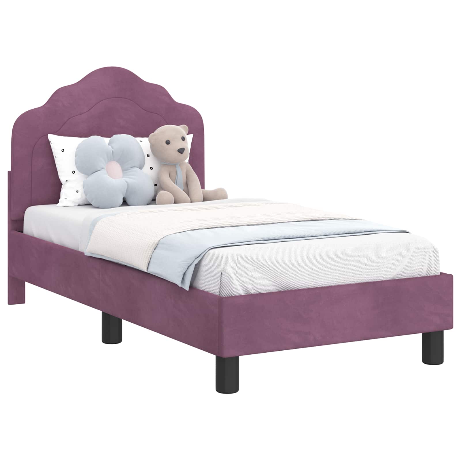 Struttura letto per bambini con testata Viola 70 x 140 cm 42010933