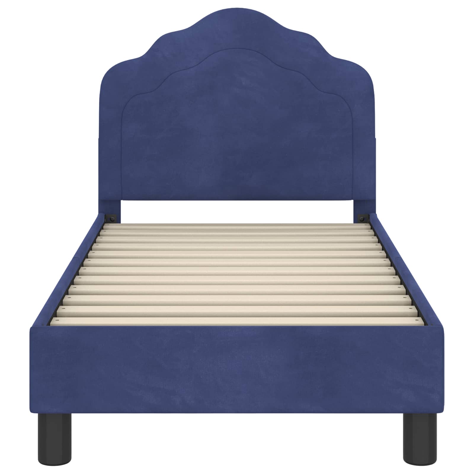 Struttura letto per bambini con testata Blu Polizia 70 x 140 cm 42010935