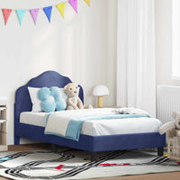 Struttura letto bambini con testata Blu Polizia 80 x 160 cm 42010942