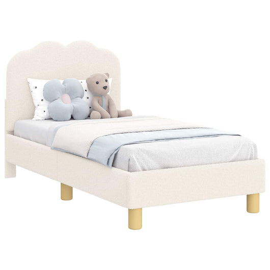 Struttura letto per bambini con testata Crema 70 x 140 cm 42010964