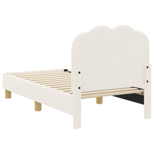 Struttura letto per bambini con testata Crema 70 x 140 cm 42010964