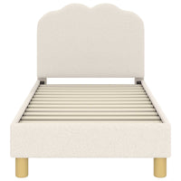Struttura letto per bambini con testata Crema 70 x 140 cm 42010964