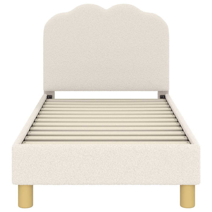 Struttura letto per bambini con testata Crema 70 x 140 cm 42010964