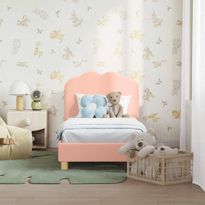 Struttura letto per bambini con testata Rosa 70 x 140 cm 42010965