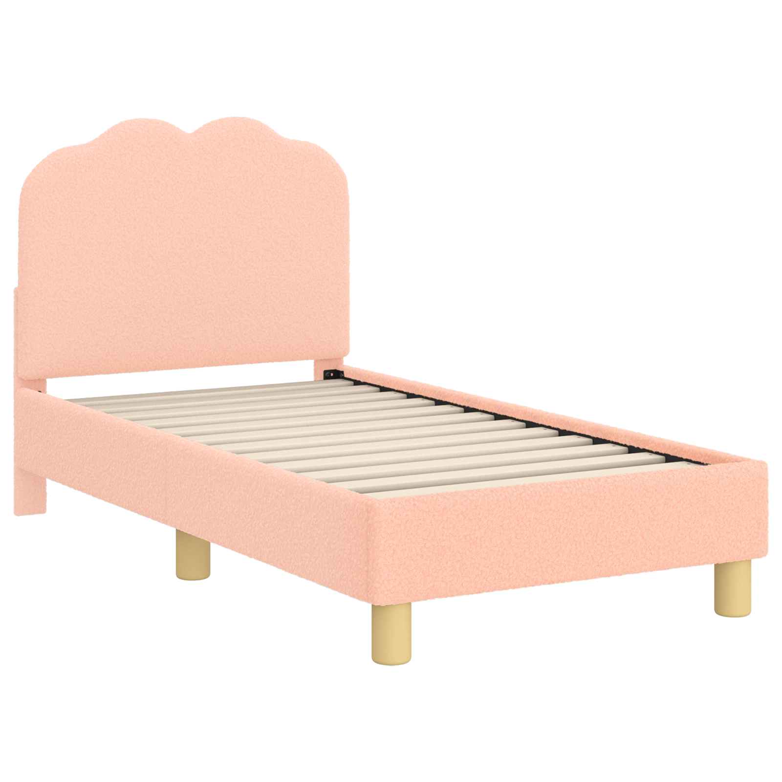 Struttura letto per bambini con testata Rosa 70 x 140 cm 42010965