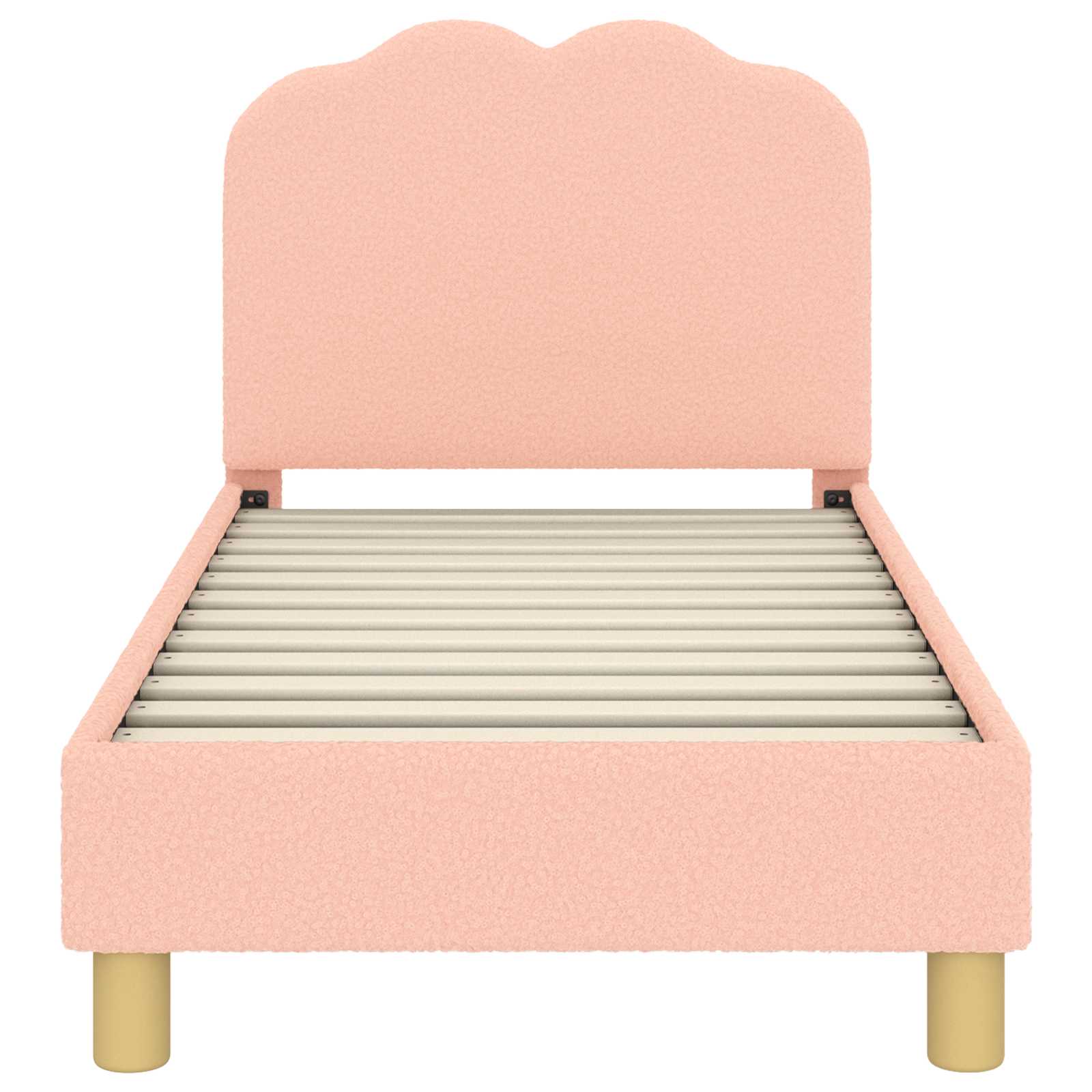 Struttura letto per bambini con testata Rosa 70 x 140 cm 42010965