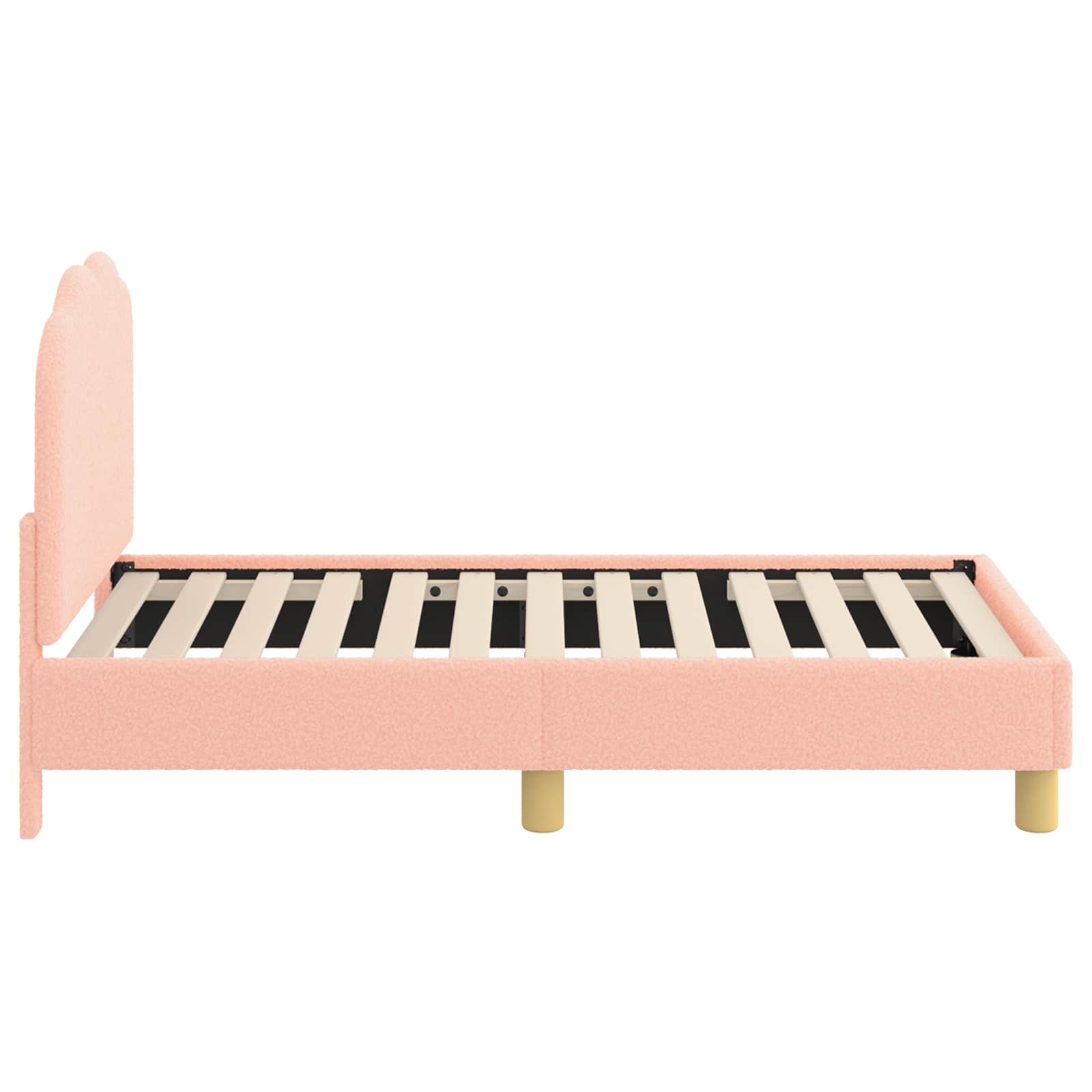 Struttura letto per bambini con testata Rosa 70 x 140 cm 42010965