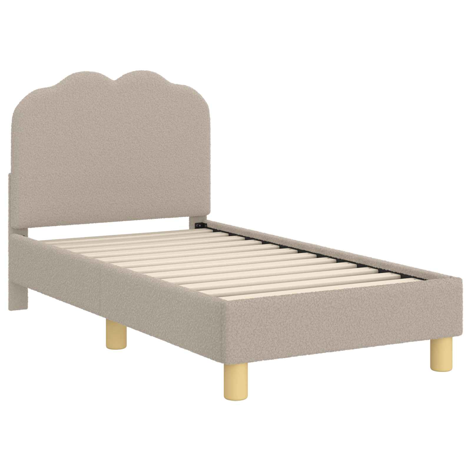 Struttura letto per bambini con testata Grigio chiaro 42010966
