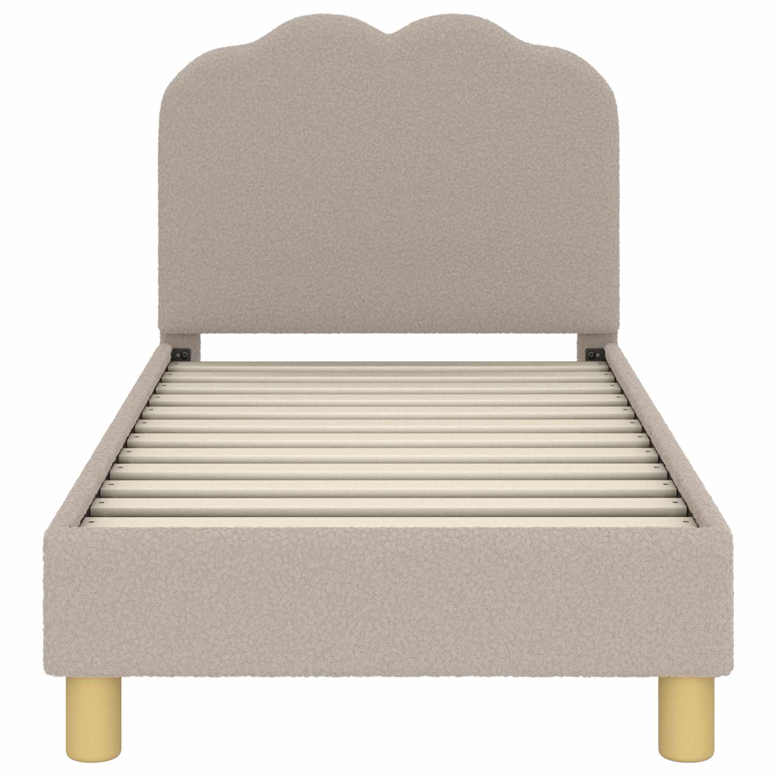 Struttura letto per bambini con testata Grigio chiaro 42010966