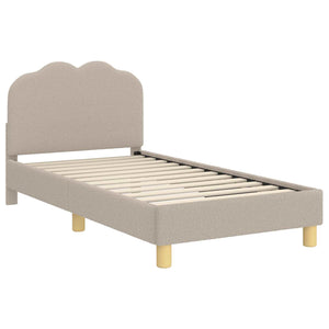 Struttura letto bambini con testata Grigio chiaro 80 x 160 cm 42010969