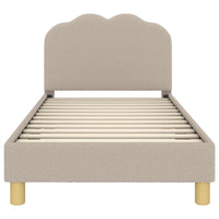 Struttura letto bambini con testata Grigio chiaro 80 x 160 cm 42010969