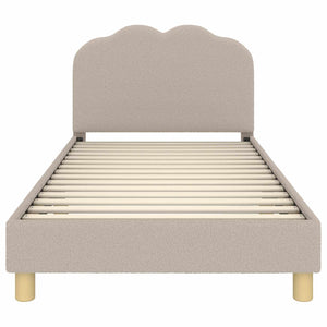 Struttura letto bambini con testata Grigio chiaro 80 x 200 cm 42010972