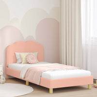 Struttura letto bambini con testata Rosa 90 x 200 cm 42010977