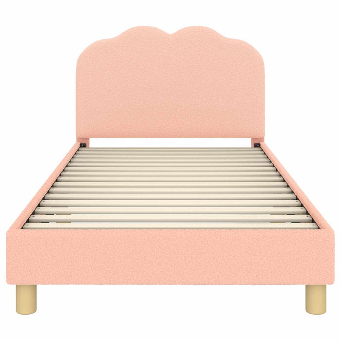 Struttura letto bambini con testata Rosa 90 x 200 cm 42010977