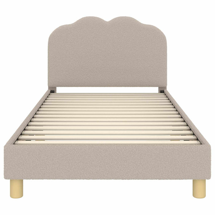 Struttura letto bambini con testata Grigio chiaro 90 x 200 cm 42010978