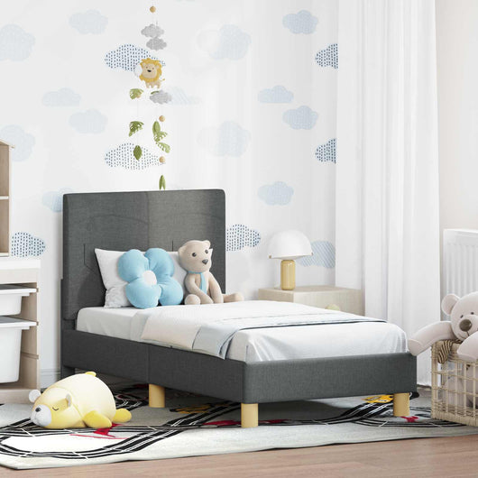 Struttura letto per bambini con testata Grigio scuro 42010980