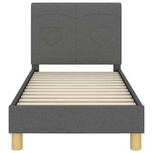 Struttura letto per bambini con testata Grigio scuro 42010980