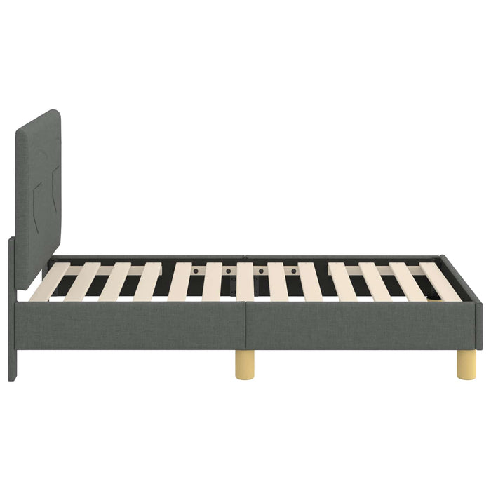 Struttura letto per bambini con testata Grigio scuro 42010980