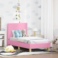 Struttura letto per bambini con testata Rosa 70 x 140 cm 42010982