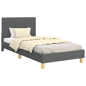 Struttura letto bambini con testata Grigio scuro 80 x 200 cm 42010990