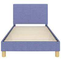 Struttura letto bambini con testata Blu jeans 90 x 200 cm 42011003